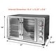 preview thumbnail 2 of 5, Elite Platinum Double Door Oven with Rotisserie and Convection