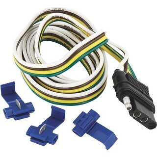 Hopkins Towing 48035 48 4-Wire Flat Tow Vehicle End Hopkins Manufacturing