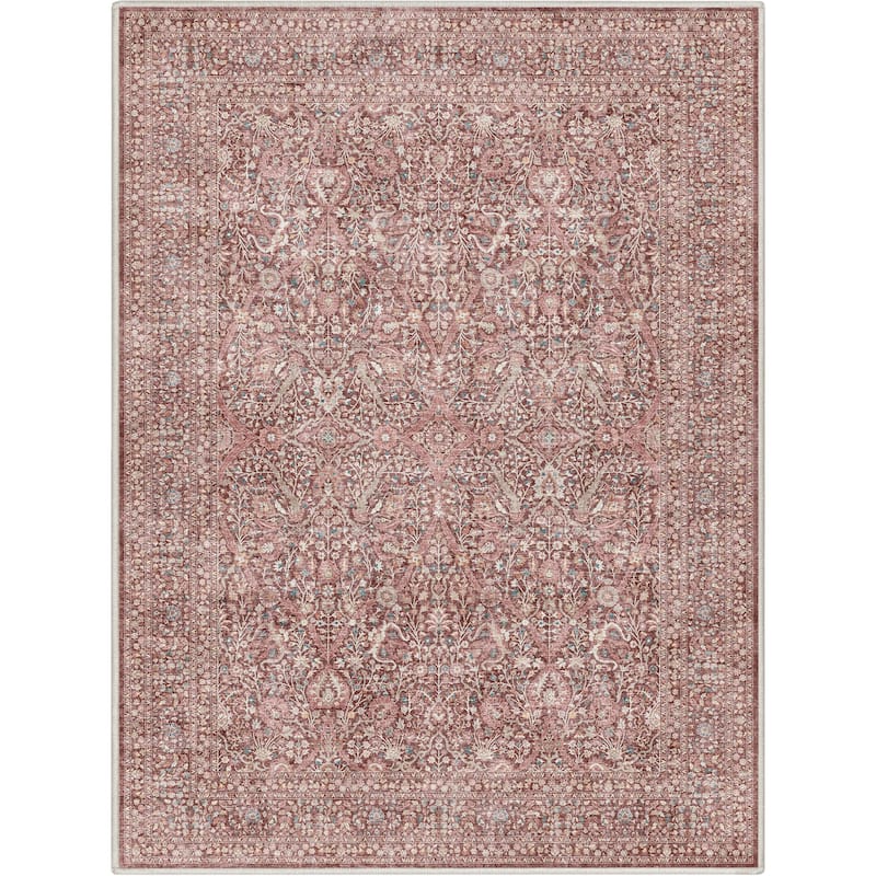 Well Woven Asha Isolde Vintage Oriental Flat-Weave Area Rug