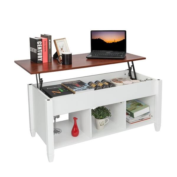 Shop Lift Top Coffee Side Table Modern Furniture Hidden Compartment On Sale Overstock 32007084