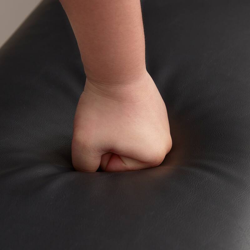 Solid Wood Shoe Bench with Cushion Entryway Shoe Bench