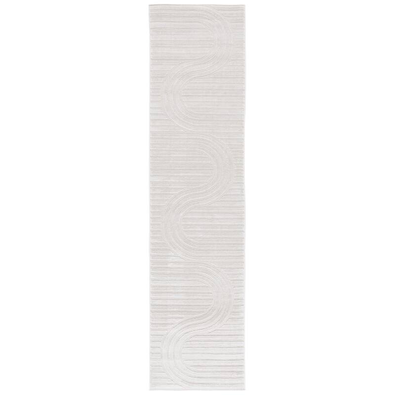 SAFAVIEH Saylor Suhair Modern & Contemporary Rug - 2' x 8' Runner - Ivory
