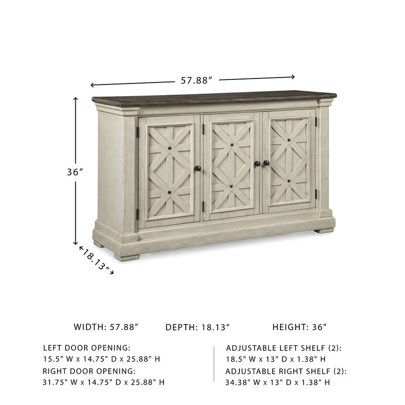 Bolanburg Two-tone Dining Room Server