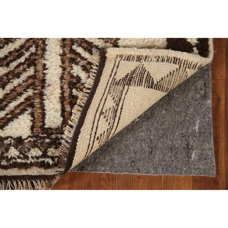 Vegetable Dye Kurdish Oriental Runner Rug Hand-knotted Wool Carpet - 2'11"x 11'7"