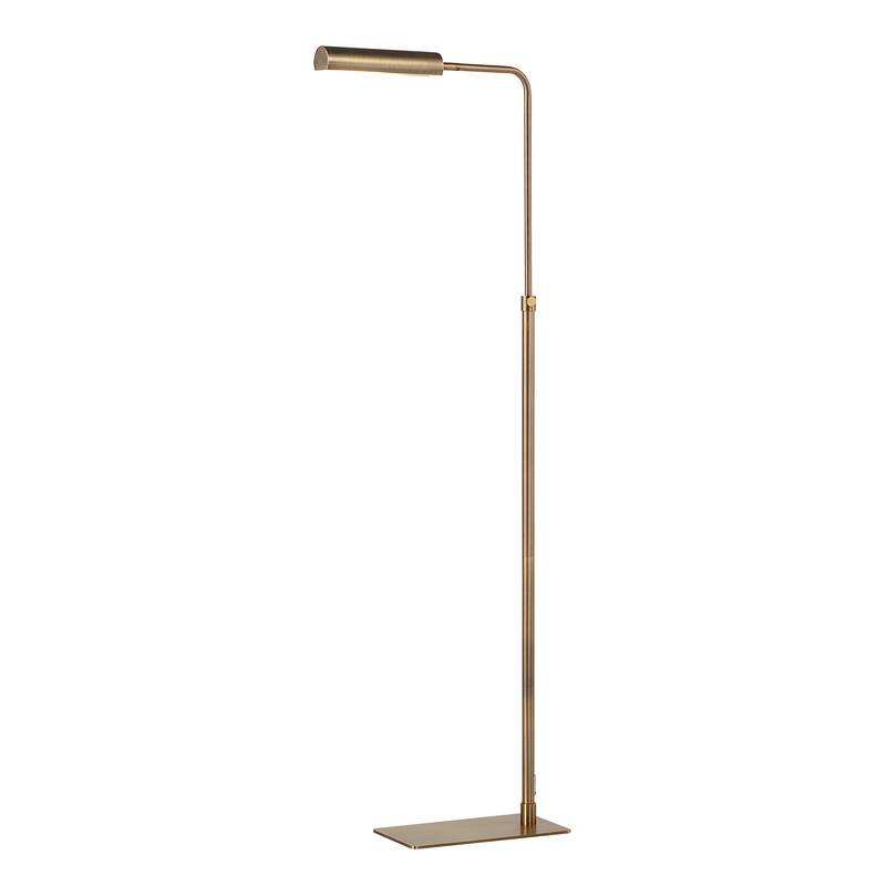 Kane 44.5" Height Floor Lamp, Yellow - 18 x 44.5-59.5(Adjustabale) x 7