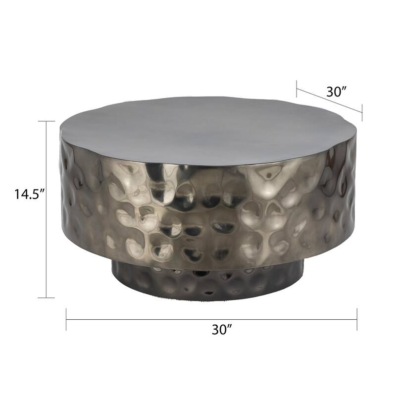 CT-90-25-30 Coffee Tables in Gold, Silver and Copper - RR TABLES