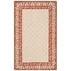 preview thumbnail 105 of 141, SAFAVIEH Handmade Total Performance Jamilah Oriental Trellis Rug 3' x 5' - Coral - Rectangle