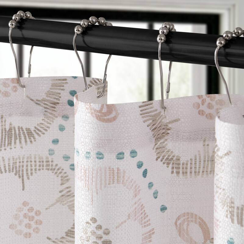 Jessica Simpson 13-Piece Shower Curtain and Hooks Set