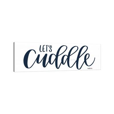 iCanvas "Let's Cuddle" by Imperfect Dust Canvas Print