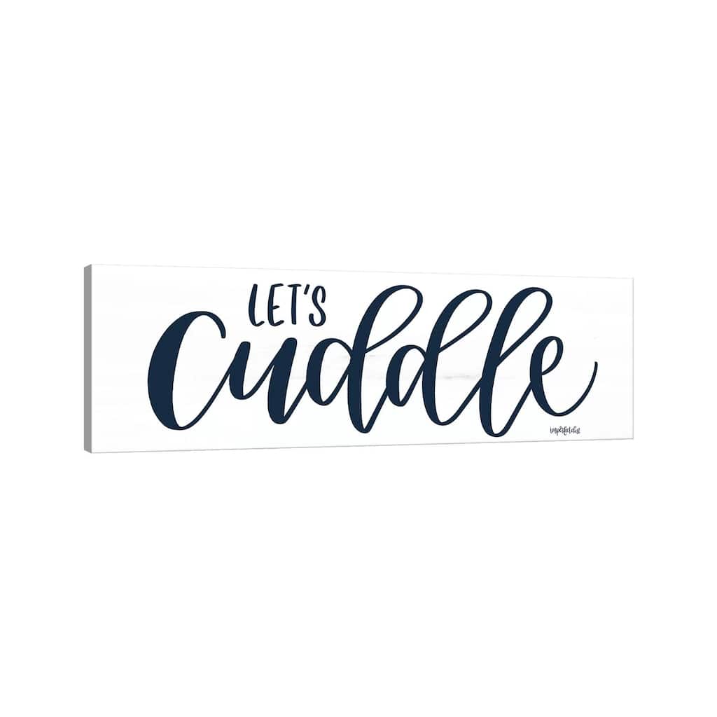 iCanvas "Let's Cuddle" by Imperfect Dust Canvas Print