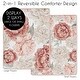 preview thumbnail 4 of 4, Blush Pink Boho Shabby Chic Floral Girl Sweet Jojo Designs 6p Crib Bedding +BreathableBaby Breathable Mesh Liner