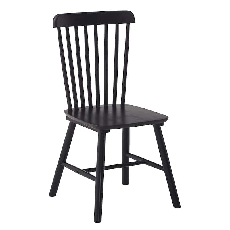 4 Pieces Of Dining Chair, Rubber Wood Material, Dining Chair, Solid Wood Chair, Solid Wood Dining Table Chair