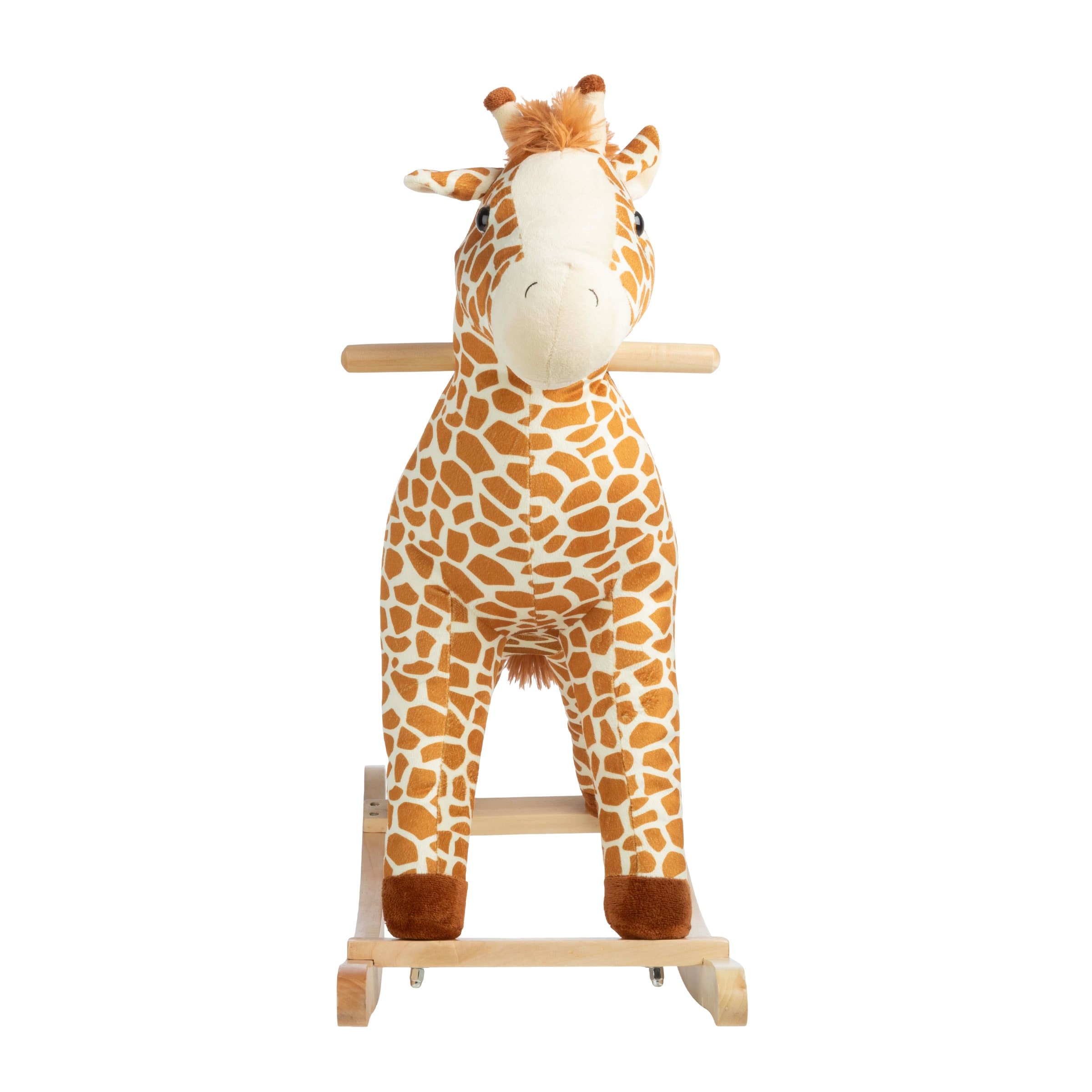 Happy Trails Rocking Horse Plush Giraffe Animal Rocker for Ages 3 and Up Bed Bath Beyond 41538362