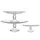 preview thumbnail 8 of 7, Libbey Selene 3-Tier Glass Footed Server Set - Set of 3