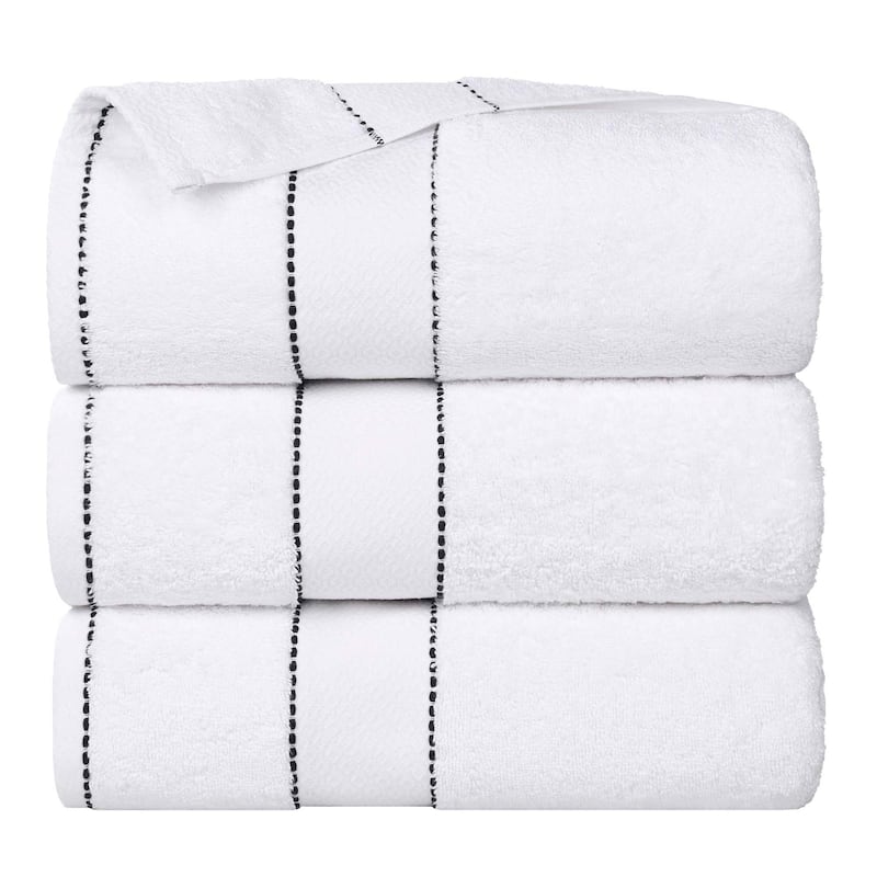 Superior Niles Cotton Ultra-Plush Absorbent Bath Towels, Set of 3