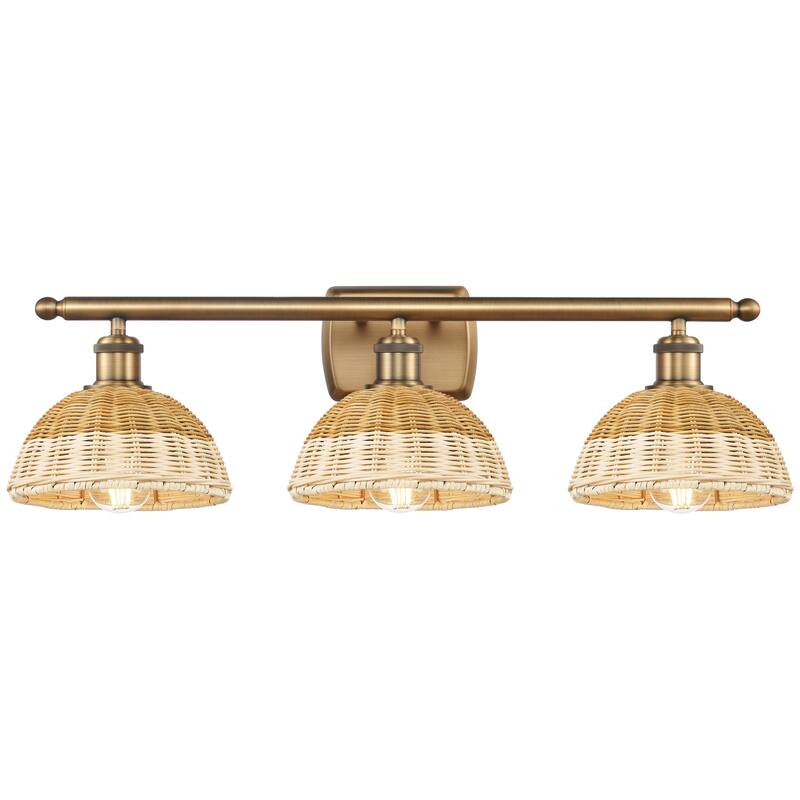 Innovations Lighting Endless Possibilities Ballston - Bristol Natural II - 3 Light 28" Bath Vanity Light