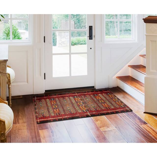 Liora Manne Marina Tribal Stripe Indoor/Outdoor Rug