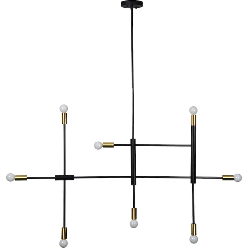Renwil Reegler 33" Length Ceiling Fixture, Black