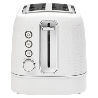 HADEN Starbeck 2-Slice Toaster Wide Slot with Removable Crumb Tray, Variable Browning Control