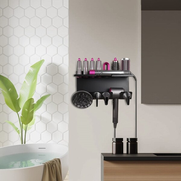 Hair Dryer Holder for Dyson Airwrap - black - 5.9