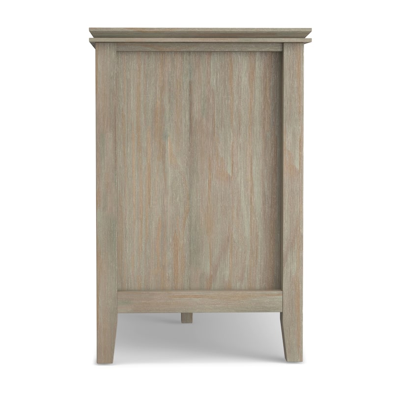 WYNDENHALL Stratford SOLID WOOD 72" Wide TV Media Stand For TVs up to 80"