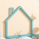 preview thumbnail 19 of 20, Twin Size Wood bed with House-shaped Headboard Floor bed with Fences