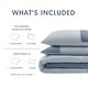 preview thumbnail 2 of 25, Chelsea Square Ayko Soft Washed Color Block Comforter Set