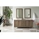 preview thumbnail 2 of 34, James Martin Vanities Chicago 72" Double Vanity, Whitewashed Walnut