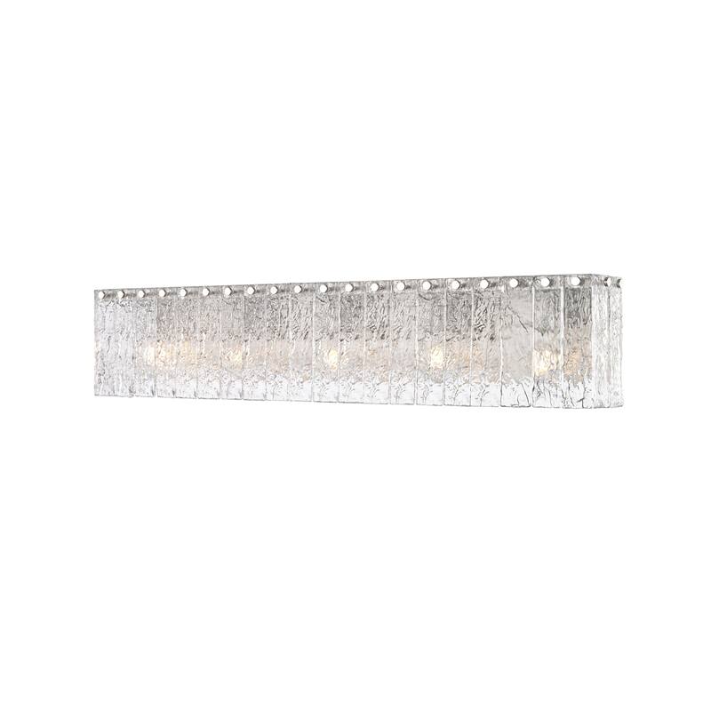 Z-Lite 1943-5V Glacier 37" Wide Vanity Light - Brushed Nickel