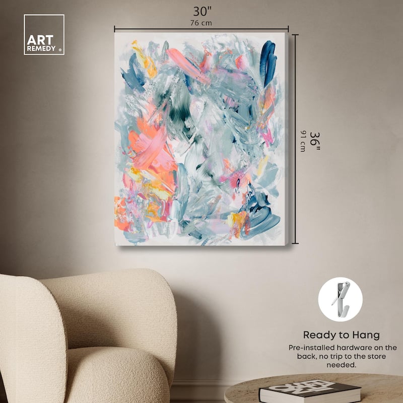 Mark of Creation II Canvas by Art Remedy, Gallery Wrapped