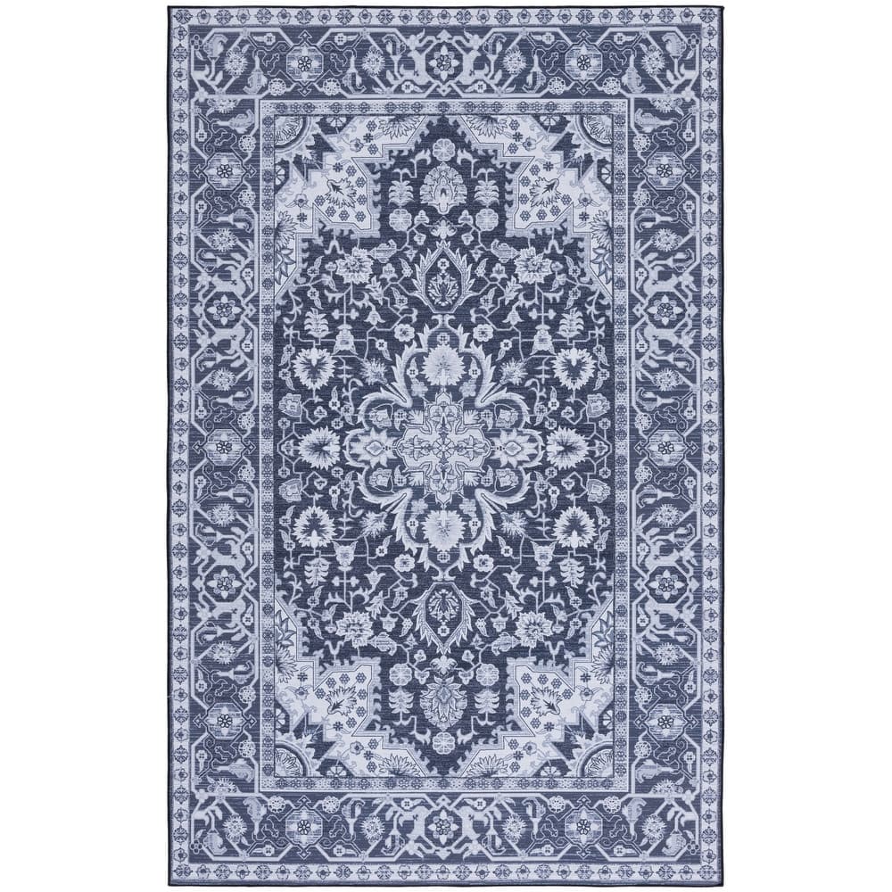 SAFAVIEH Tucson Machine Washable Slip Resistant Emmie Traditional Rug