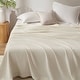 preview thumbnail 2 of 9, Madison Park Waffle Weave Cotton Blanket