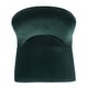 preview thumbnail 78 of 124, SAFAVIEH Couture Nolita Velvet Accent Chair - Mustard / Brass - 28"x23"x35.3" - 28" W x 23" D x 35" H