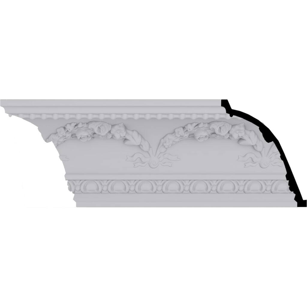 Floral Swag Crown Moulding