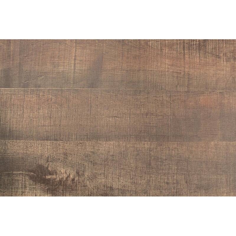 Oak Finish 1pc Paper Veneer Nightstand w/ 2 Drawers for Bedroom Furnishing