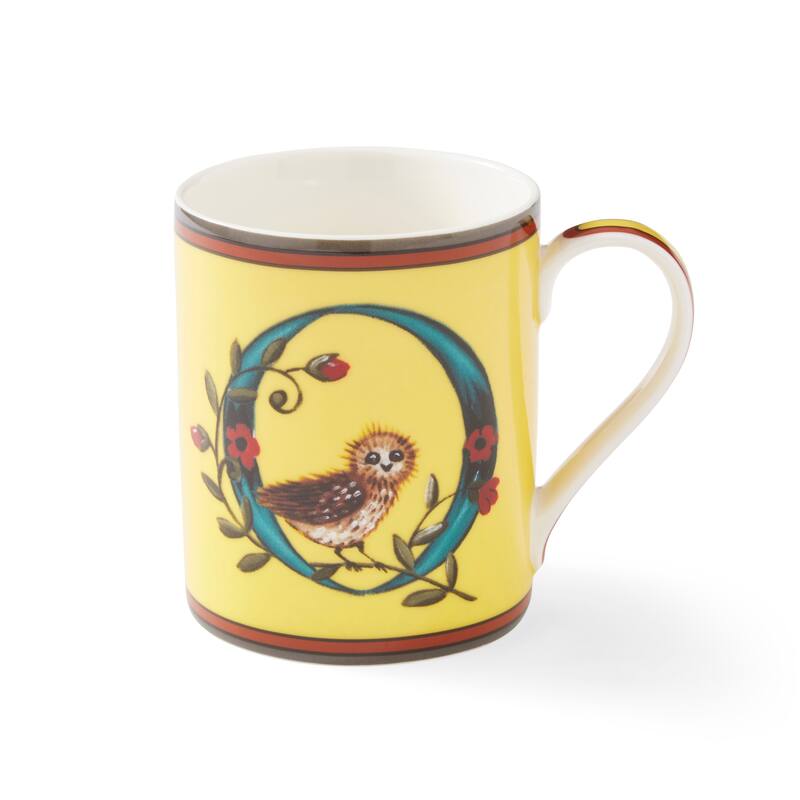 Kit Kemp for Spode for Spode Alphabet 12 Ounce Mug - O