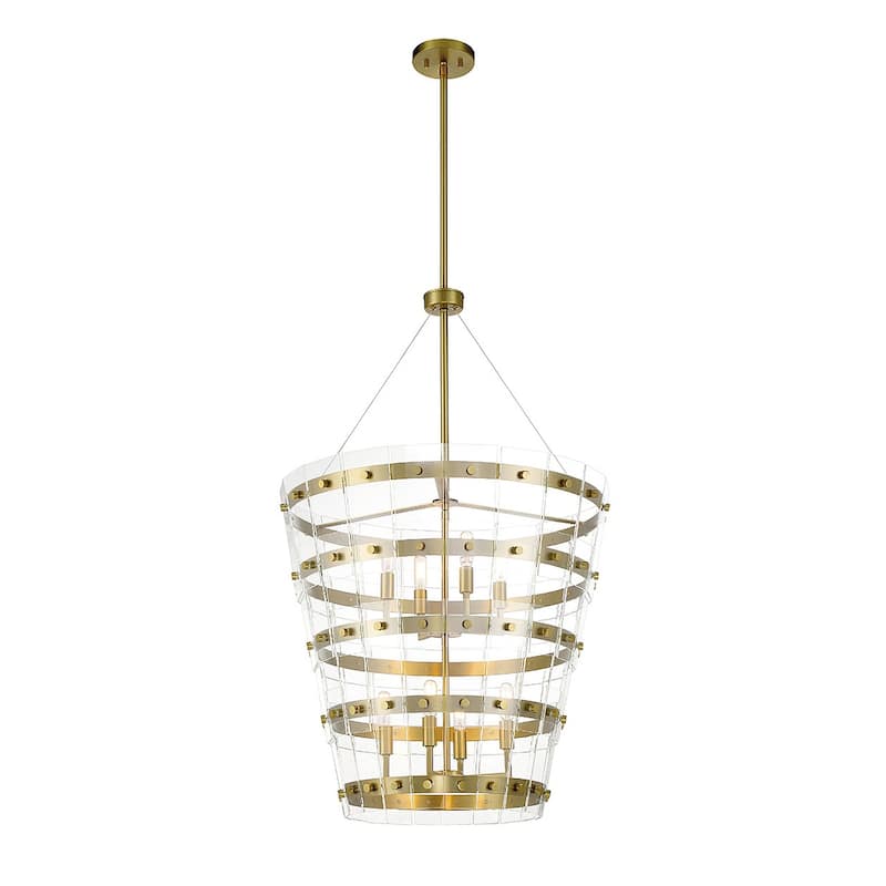 Savoy House 7-8859-8 Ventari 8 Light 25" Wide Waterfall Chandelier
