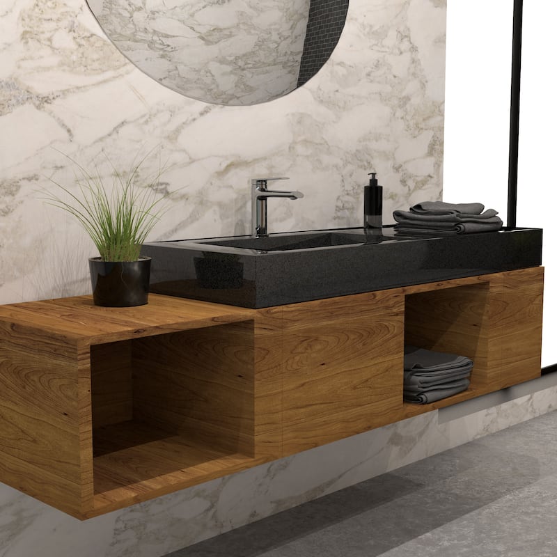 Belanger OPA22 Single-Handle Bathroom Faucet with Drain