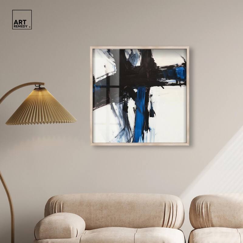 Blue Streak I Shadowbox by Art Remedy