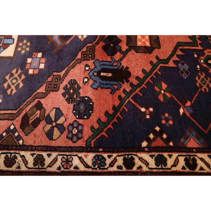 ECARPETGALLERY Hand-knotted Anadol Navy Wool Rug - 5'3 x 7'0