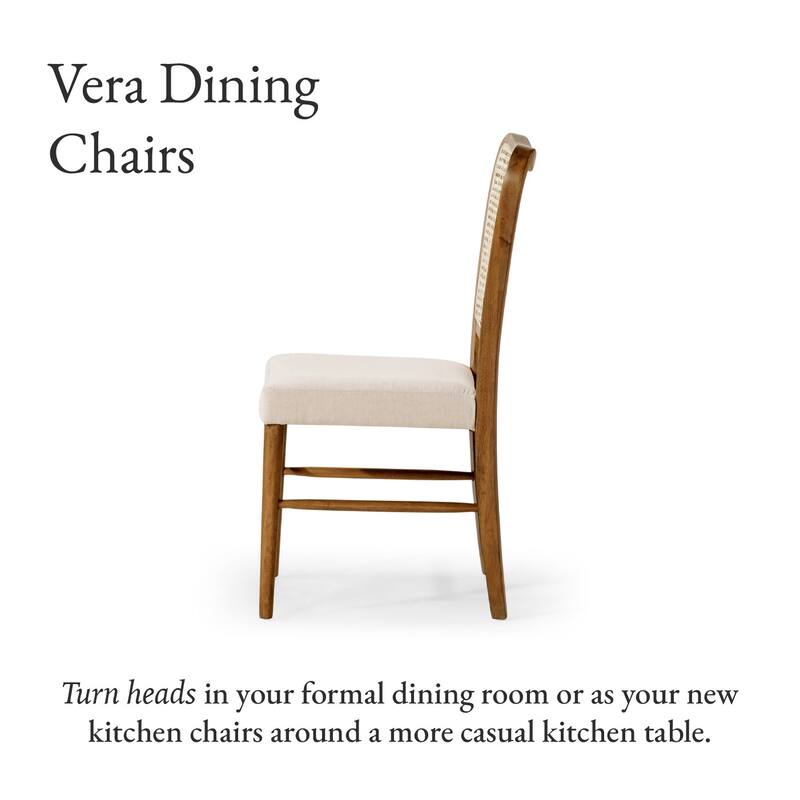 Maven Lane Vera Dining Chairs, Set of 2