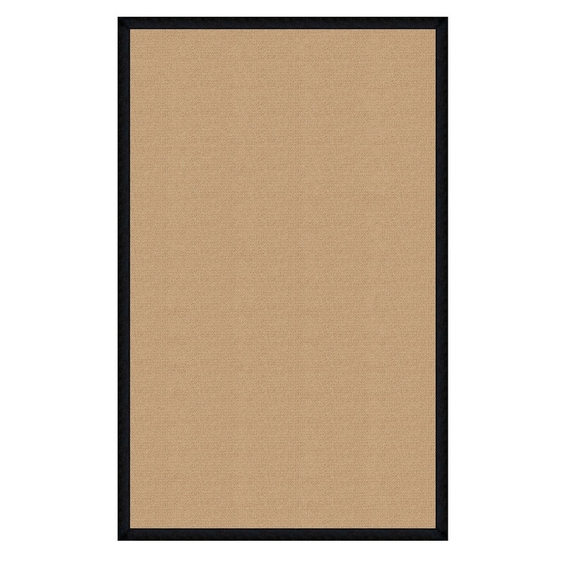 Linon Athena Sisal Hand Finished Classic Rug - 9'10'' X 13' - Black