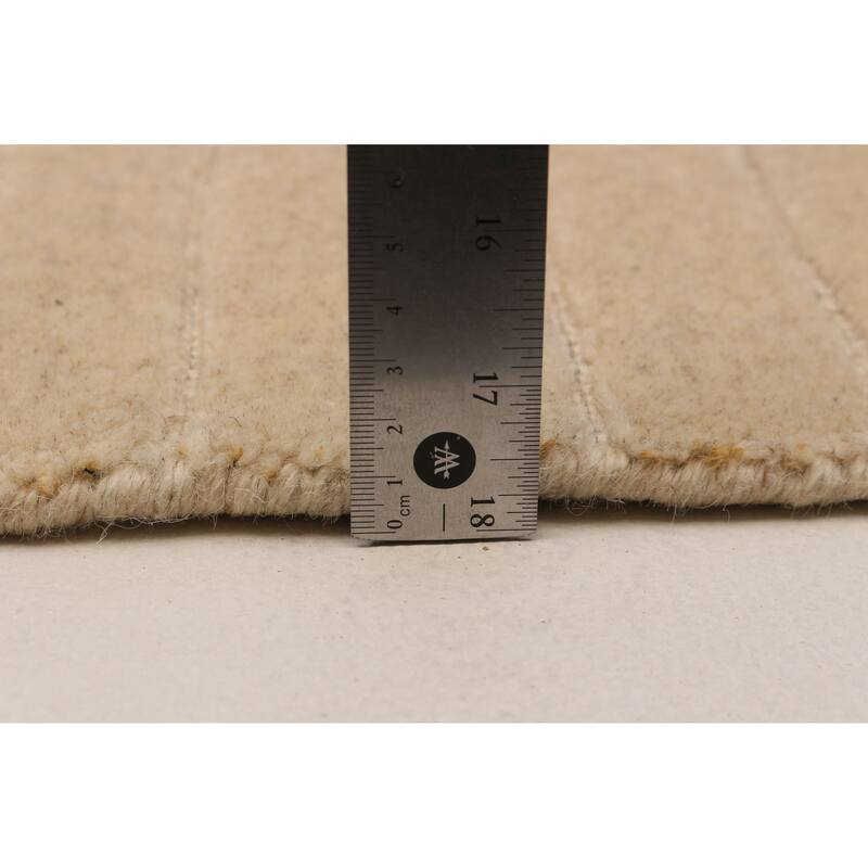 Kashkuli Gabbeh Cream Rug 6'8" x 9'3" - 6'8 x 9'3