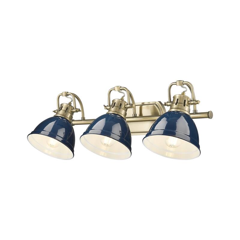 Golden Lighting 3602-BA3 AB Duncan 3 Light 25" Wide Vanity Light