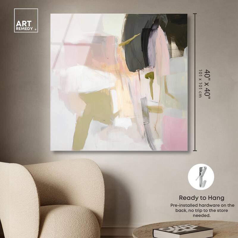 Dynamic Color IV Acrylic by Art Remedy, Ready to Hang