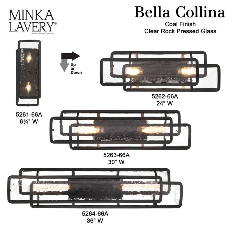 Minka Lavery 5261 Bella Collina 2 Light 16" Tall Wall Sconce with