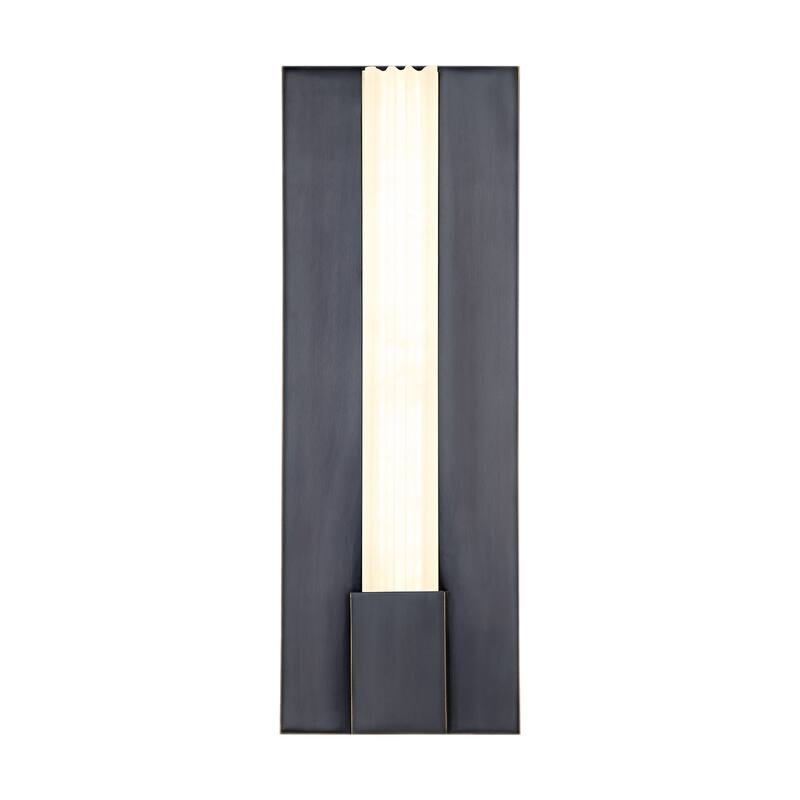 Alora Lighting WV322114AR Kismet 14" Tall 3000K LED Wall Sconce - Urban Bronze / Alabaster