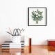 preview thumbnail 3 of 13, iCanvas "Cut Paper Bouquet III" by Victoria Borges Framed