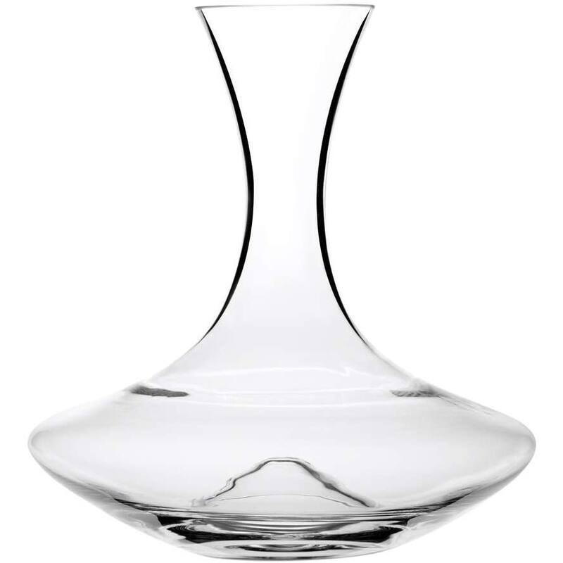 Peugeot Bouquet Mouth Blown Glass Carafe, Clear - 7.48 x 7.48 x 9.45 inches - 7.48 x 7.48 x 9.45 inches - Clear