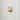 Aurelia - Brass 1-Light Wall Sconce, Single Light Wall Lamp with Clear Glass Shades in Art-Deco Style - 9.5" x 6.25"